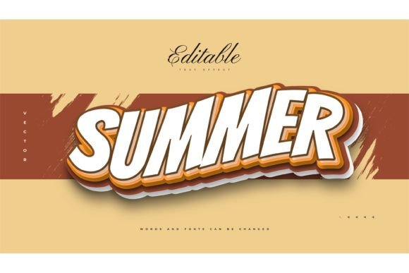 3D Cartoon Wavy Text Style Guide