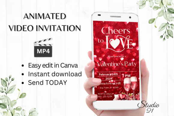 Animated Valentine's Day Invitation: The Modern Way to Celebrate Love
