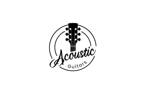 Evaluating the Guitar Logo Vector Icon Illustration for Brand Identity