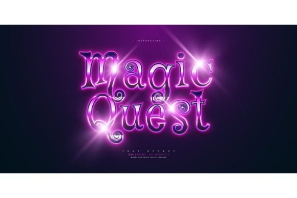 Magic Quest Text Style Effect Guide