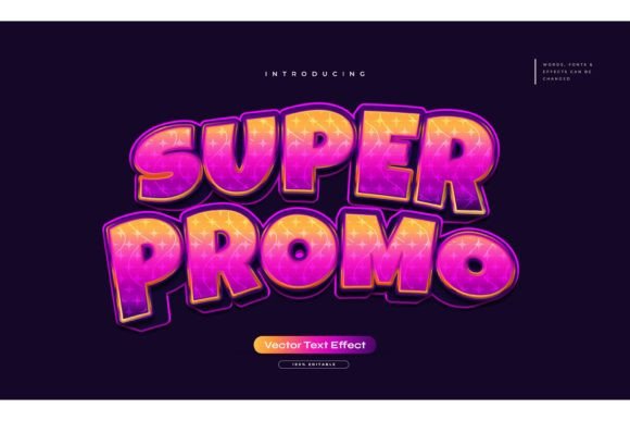Mastering Super Promo Text in 3D Cartoon Style for Impactful Designs