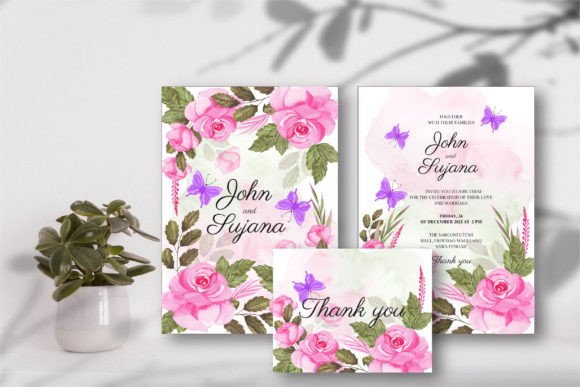 Mastering Vector Handmade Wedding Invitation Cards: A Guide to Beautiful Pink Rose Designs