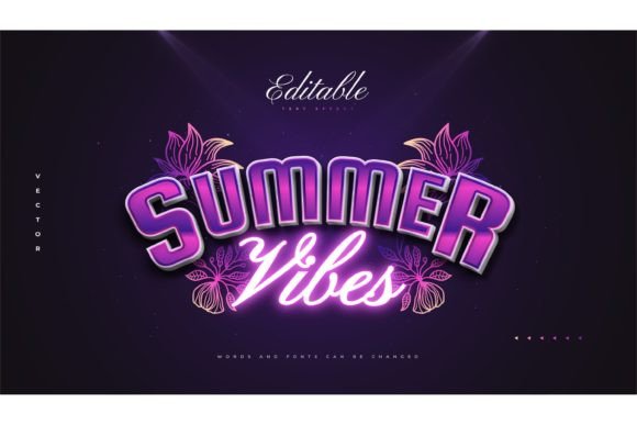 Strategic Branding with Retro Summer Vibes Text Effect
