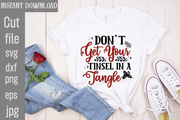 Streamlining Holiday Design Workflows with the Don't Get Your Tinsel in a Tangle SVG