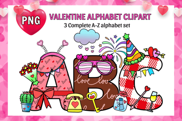 Unlocking Creative Potential with Valentine Alphabet Doodle Fonts PNG