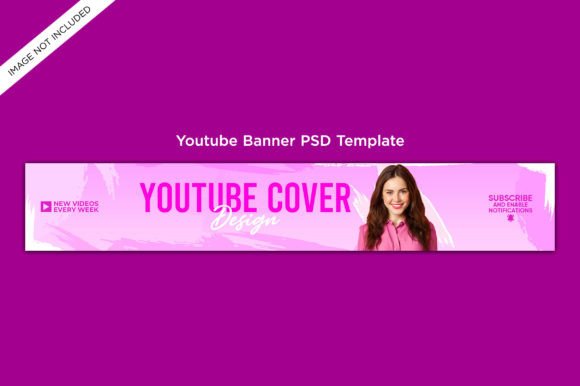 YouTube Banner Cover PSD Template Design